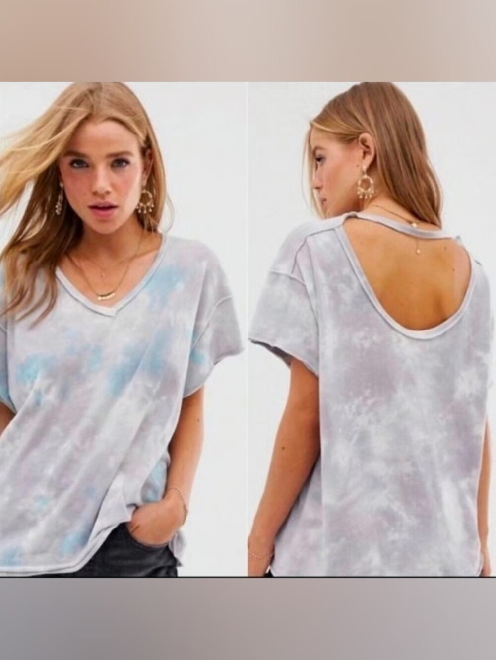 Free People We The Free All Mine Tie-Dye Tee-S